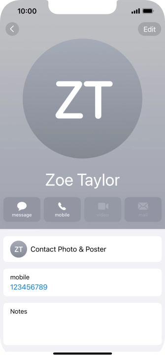 Slide your finger upwards starting from the bottom of the screen to return to the home screen.