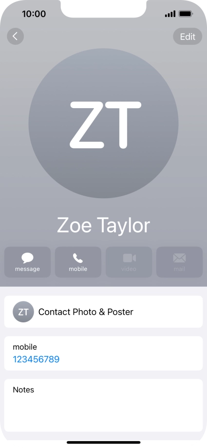 Slide your finger upwards starting from the bottom of the screen to return to the home screen.