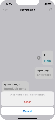 Press Clear. Press Clear.