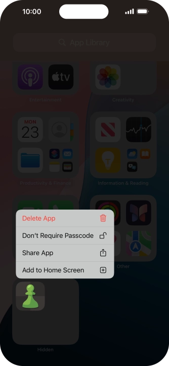 Press Don't Require Passcode.