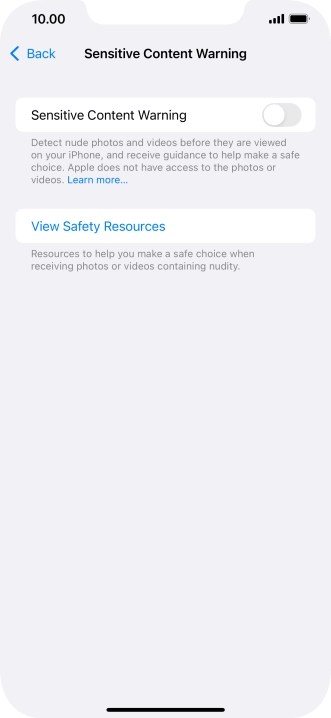 Press the indicator next to Press the indicator next to