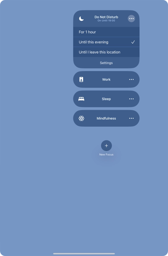 Slide your finger upwards starting from the bottom of the screen to return to the home screen.