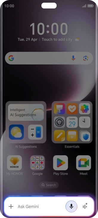 Say, in your own words, what you would like your phone to do, e.g.: OPEN [application], CALL [contact], SEARCH FOR [information]. It's not necessary to use a specific command for each function.