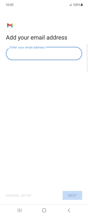 Press the field below 