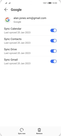 Slide your finger upwards starting from the bottom of the screen to return to the home screen.