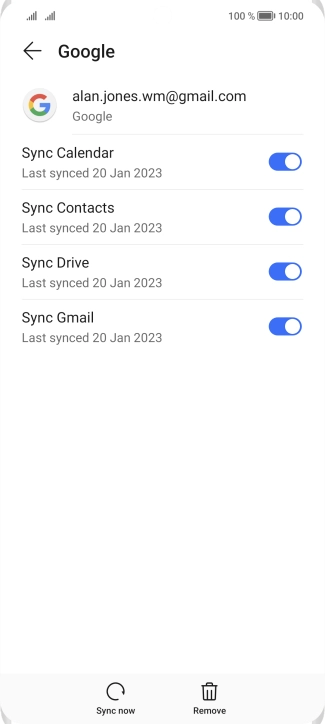 Slide your finger upwards starting from the bottom of the screen to return to the home screen.