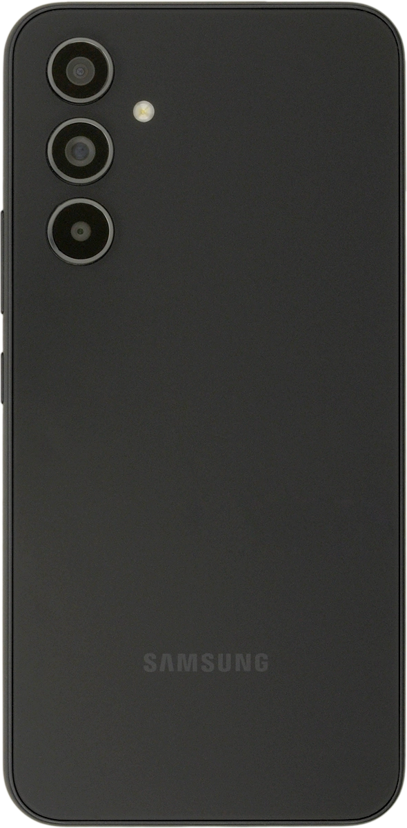 Point the camera lens at the back of your phone at the required object to take a picture or record a video clip.