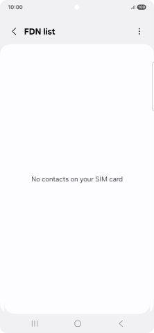 Press the menu icon.