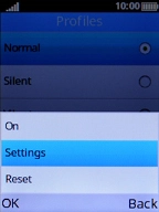 Select Settings. Select Settings.