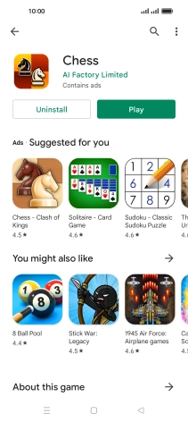 Press the Home key to return to the home screen. Press the Home key to return to the home screen.
