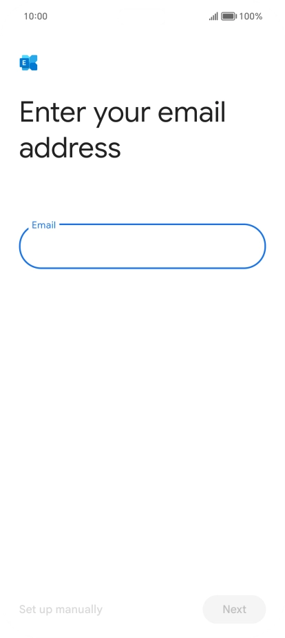 Press the field below 