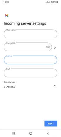 Press the field below 