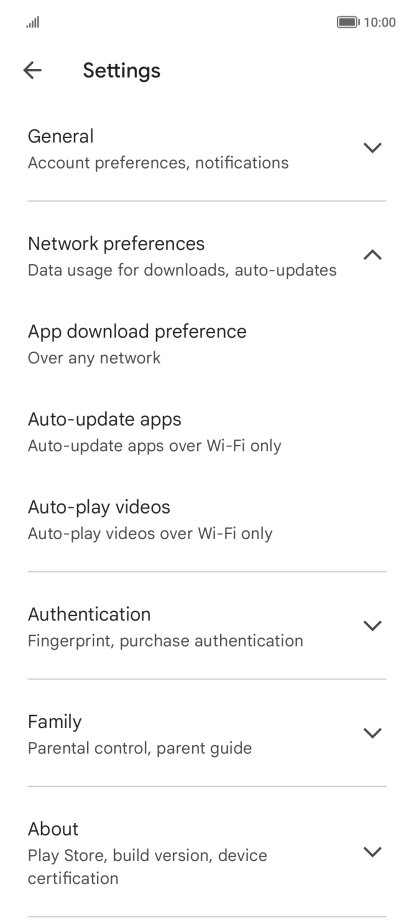 Press Auto-update apps.