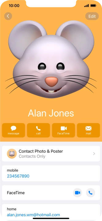 Slide your finger upwards starting from the bottom of the screen to return to the home screen.