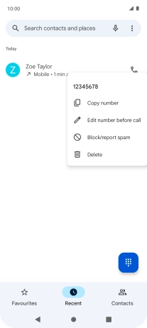 Press Block/report spam.