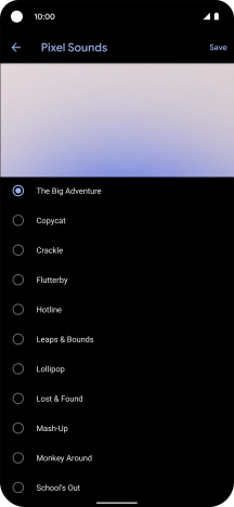Press the required ring tones to hear them.