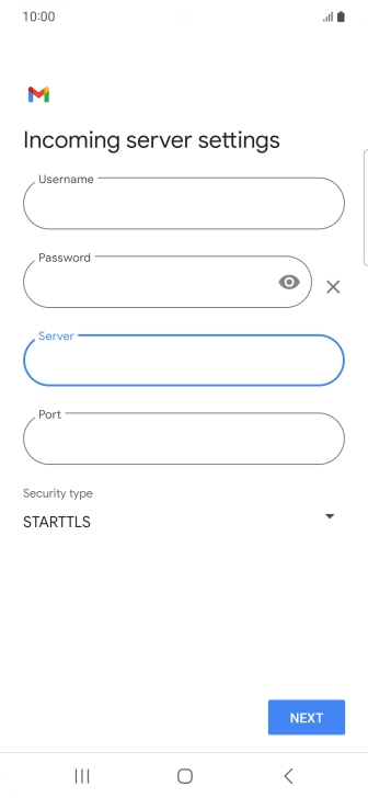 Press the field below Press the field below