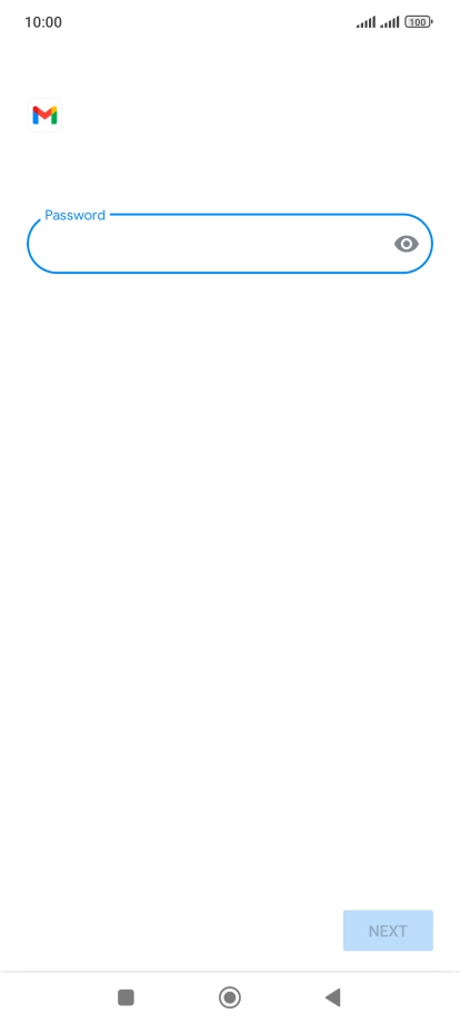 Press the field below 