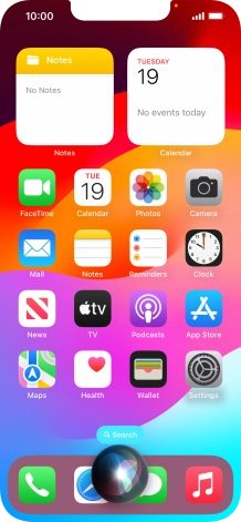 Say, in your own words, what you would like your phone to do, e.g.: CAMERA, CALL [contact], SEARCH THE WEB FOR [information].