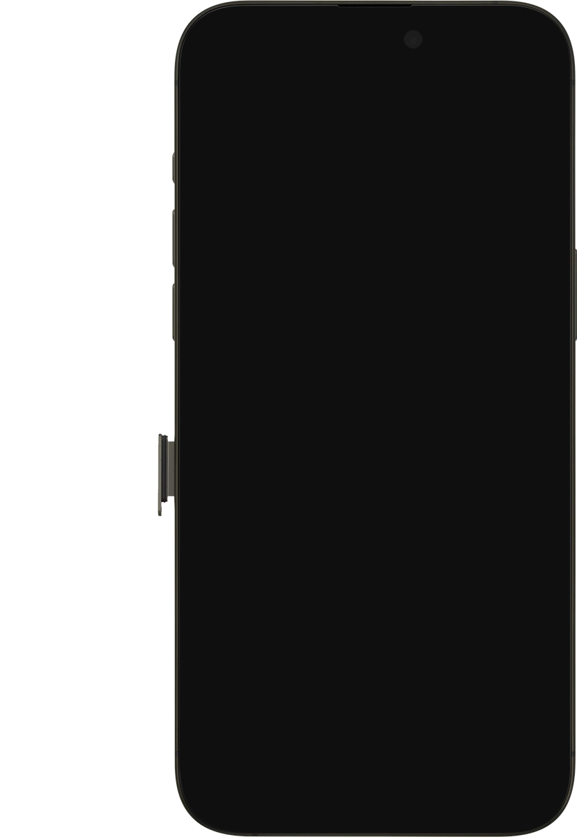 Remove the SIM holder from your phone.