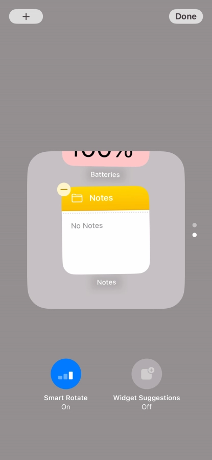 Press Smart Rotate to turn the function on or off.