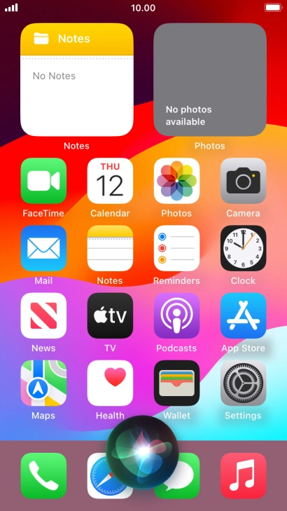 Say, in your own words, what you would like your phone to do, e.g.: CAMERA, CALL [contact], SEARCH THE WEB FOR [information].