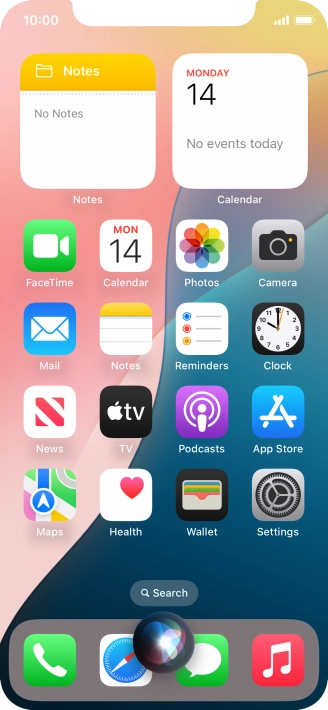 Say, in your own words, what you would like your phone to do, e.g.: CAMERA, CALL [contact], SEARCH THE WEB FOR [information].