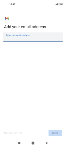 Press the field below 