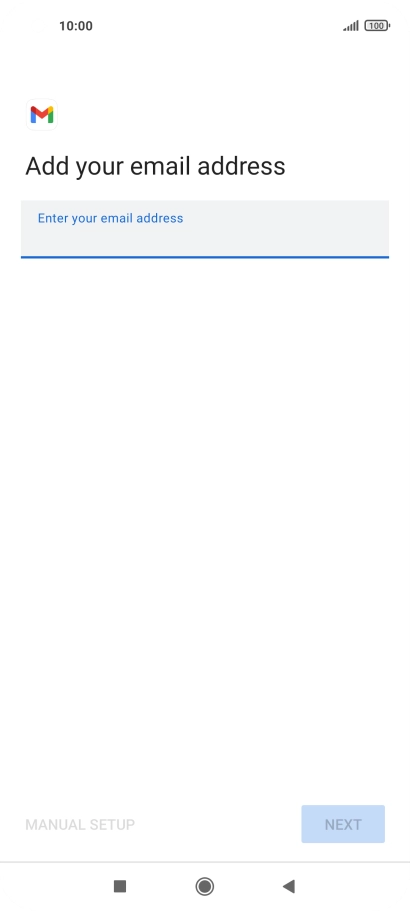 Press the field below 