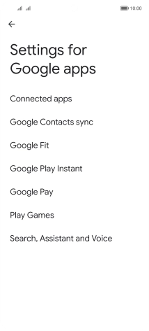 Press Search, Assistant and Voice.