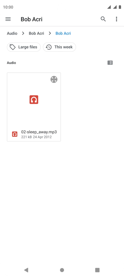 Press the required ring tone to add it to the list of ring tones.