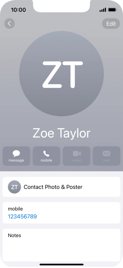Slide your finger upwards starting from the bottom of the screen to return to the home screen.