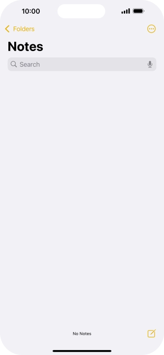 Slide your finger upwards starting from the bottom of the screen to return to the home screen.