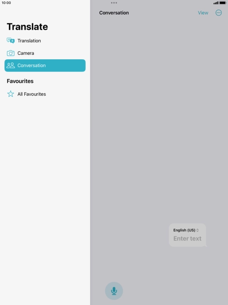 Press anywhere on the screen.