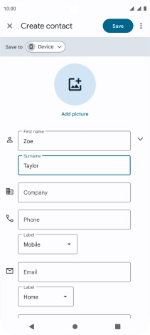Press Phone and key in the phone number.