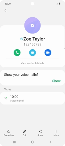 Press the Home key to return to the home screen. Press the Home key to return to the home screen.