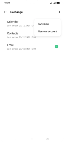 Press Remove account. Press Remove account.
