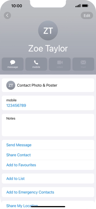 Slide your finger upwards starting from the bottom of the screen to return to the home screen.
