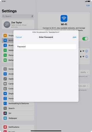 Press Join. Press Join.
