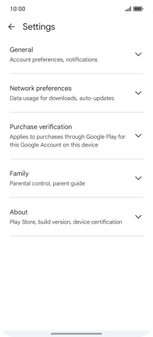 Press Network preferences.