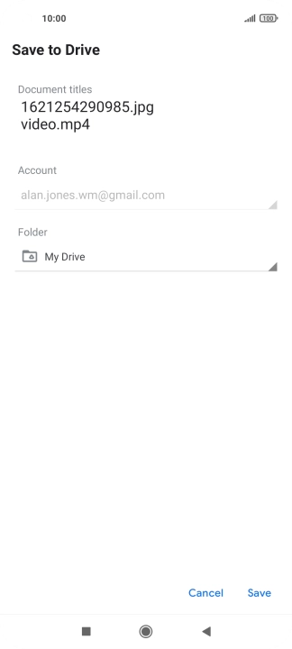 Press the field below 