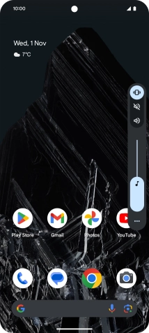 Press the sound icon to turn off the function.