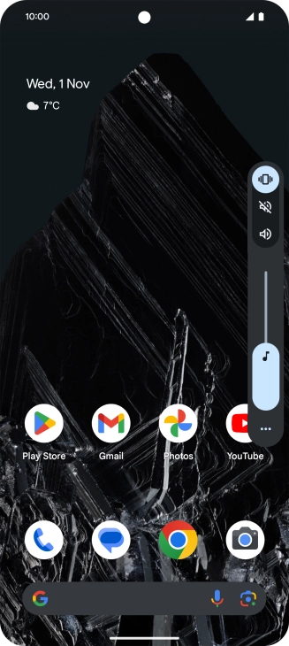 Press the sound icon to turn off the function.