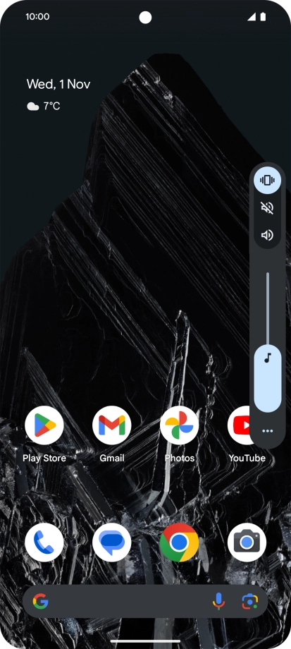 Press the sound icon to turn off the function.