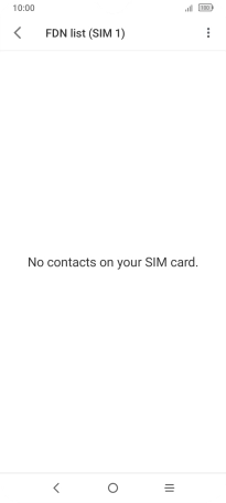 Press the menu icon. Press the menu icon.