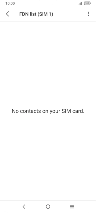 Press the menu icon. Press the menu icon.