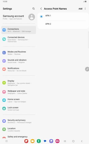 Press the Home key to return to the home screen. Press the Home key to return to the home screen.