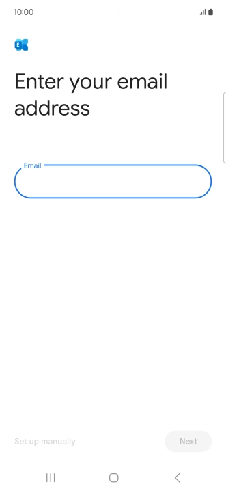 Press the field below 