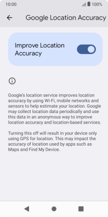 If you press the indicator next to 