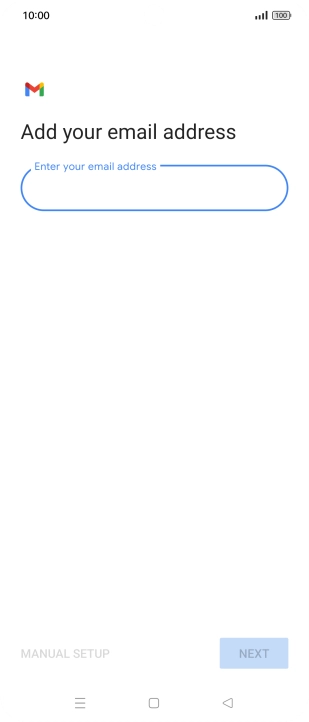 Press the field below 